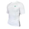 RIBBY SPF 30+ Padded Rash Guard for Surfing, Boogie, Scuba White view 2