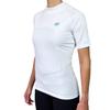 RIBBY SPF 30+ Padded Rash Guard for Surfing, Boogie, Scuba White view 3