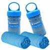 YQXCC Cooling Towel | 2 Pack 47"x12" | Ice Cool for Neck | Soft Breathable Microfiber Chilly | for Yoga, Golf, Gym, Camping, Running, Workout & More Activities view 1