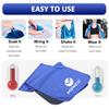 YQXCC Cooling Towel | 2 Pack 47"x12" | Ice Cool for Neck | Soft Breathable Microfiber Chilly | for Yoga, Golf, Gym, Camping, Running, Workout & More Activities view 4