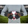 K-LO Goalkeeper Gloves: Savage Blackout Soccer Goalie Gloves - Black/Orange Size 11 (Unisex, Youth, Kids & Adult) - Fingersaves for Protection | Strong Grip Palm view 3