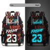 Basketball Player 23 Luminous Backpack Travel Daypacks Fans Bag for Men Women (Style 1) view 2