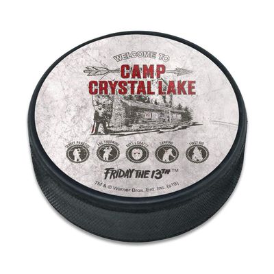 GRAPHICS & MORE Friday The 13th Camp Crysal Lake Ice Hockey Puck