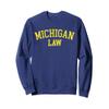 United States Attorneys Michigan Law, Michigan Bar Graduate Lawyer Sweatshirt - Black, Small, Unisex-Adults view 1