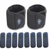 W8FIT Adjustable Wrist Weights 3.4 LBS PAIR (1.7 LBS each) Large 8" - 10" view 1