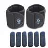 W8FIT Adjustable Wrist Weights 2.5 LBS PAIR (1.25 LBS each) Small 4" - 6" view 1
