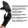 Thermic Unisex's Weather Shield Covers Gloves, Black, S view 4
