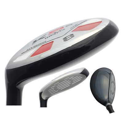Left Handed Majek Golf Short Senior Men's #8 Hybrid Senior Flex Utility A Flex Club (Short Men - 5' to 5'4")