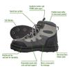 FROGG TOGGS Pilot 2 Wading Boot, Fishing Anglers Boot Cleated or Felt view 2