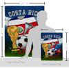 World Cup Costa Rica Flags Costa Rican Banner Wall Art Flag Poles For Outside House Stand Outdoor Decorations Garden Tapestry Yard Signs FIFA Gifts Sports Fan Trophy Soccer Game Football Made In USA view 2