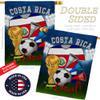 World Cup Costa Rica Flags Costa Rican Banner Wall Art Flag Poles For Outside House Stand Outdoor Decorations Garden Tapestry Yard Signs FIFA Gifts Sports Fan Trophy Soccer Game Football Made In USA view 3