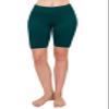 ALWAYS Women Bike Shorts with Pockets - Yoga Legging Pants Dark Teal One Size view 3