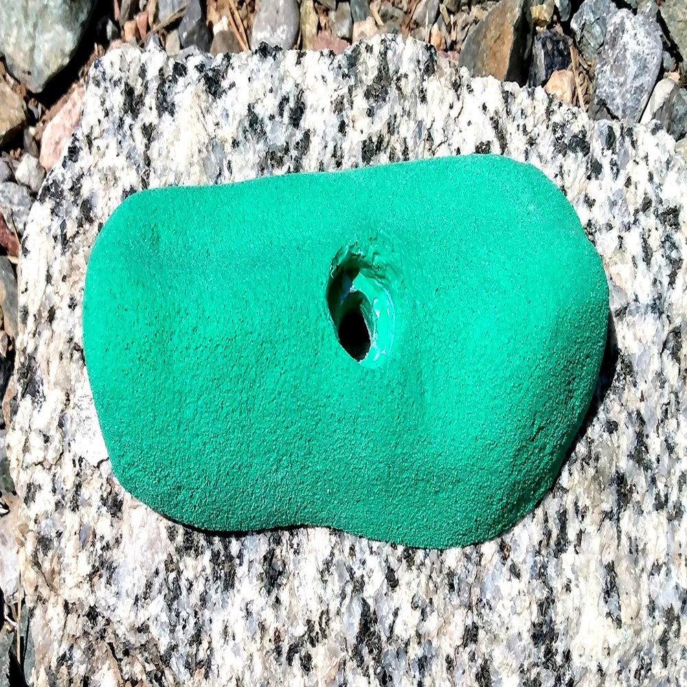 Pinch- Bold-On Climbing Hold (Green)