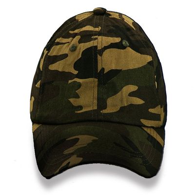 5 Pack Green Camo Hat for Men Women, Adjustable Army Military Camouflage Baseball Cap, Hunting Fishing Outdoor Sport Dad Hats
