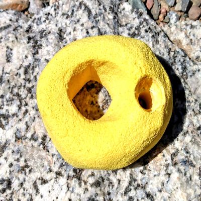 Finger Hold- Bolt-On Climbing Hold (Yellow)