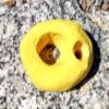 Finger Hold- Bolt-On Climbing Hold (Yellow) view 1