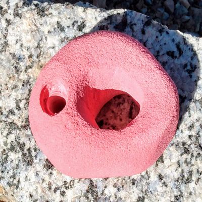 Finger Hold- Bolt-On Climbing Hold (red)