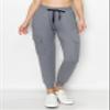 ALWAYS Cargo Jogger Pants for Women - Super Soft Casual Lounge Sweatpants Charcoal S view 3