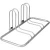 Retrospec Stash Rack 2 Bike Floor Stand Bicycle Storage Organizer, Grey view 1