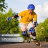 JBM Adult & Kid Skating Protective Gear Set for Beginner to Advanced, Skateboard Helmet Knee and Elbow Pads with Wrist Guards for Inline Roller Skating, Scooter, Skateboarding view 2