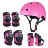 JBM Adult & Kid Skating Protective Gear Set for Beginner to Advanced, Skateboard Helmet Knee and Elbow Pads with Wrist Guards for Inline Roller Skating, Scooter, Skateboarding view 1