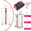 AKOAK Luggage Straps, Adjustable Travel Suitcase Belt - Keep Luggage Safe, Pack of 2 (Rainbow Belt) view 3