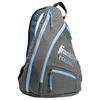 Franklin Sports Pickleball Sling Bag Official Pickleball Bag of The U.S. Open Pickleball Championships Adjustable Gray/Blue view 1