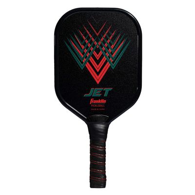 Franklin Sports Pickleball Paddle - Jet Aluminum Pickleball Paddle - USAPA Approved Paddle - Red, One Size
