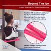 CRS Cross Ice Skate Guards, Soakers and Towel Gift Set. Essential Ice Skating Hard Guard and Soft Skate Blade Cover Accessories for Figure Skating or Hockey (Power Pink, Large) view 4