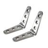 2 Pieces of 316 SS Marine Grade 6in(L) x 1IN(W) Casting Strap Hinge for Boat& AUTO view 1