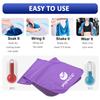 YQXCC Cooling Towel | 2 Pack 47"x12" | Ice Cool for Neck | Soft Breathable Microfiber Chilly | for Yoga, Golf, Gym, Camping, Running, Workout & More Activities view 4