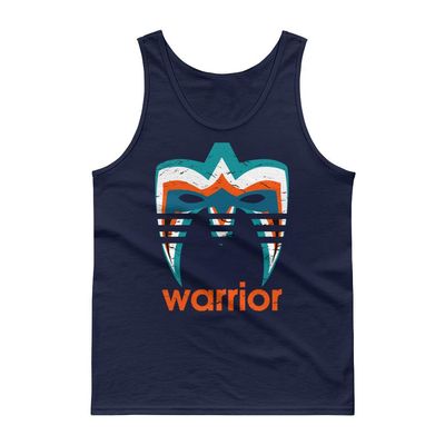 The Ultimate Warrior Face Paint Miami Tank top Navy