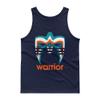 The Ultimate Warrior Face Paint Miami Tank top Navy view 1