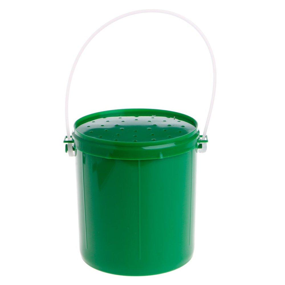 MOMU Fishing Bait Bucket Breathable Live Earthworm Maggot Worm Lures Container Tackle