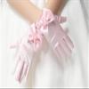 LeJulyeekay Girls Satin Gloves Princess Gloves for Kids Party Gloves Wedding, Formal Pageant view 3