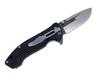 Herbertz German 440 Stainless Steel Folding Pocket Knife Ball-Bearing Lock, G-10 Handle, Unique Blade Space Grey Complex Stonewashed Finish, Good for EDC Outdoor view 2