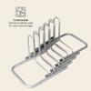 Retrospec Stash Rack 2, 4 & 5 Bike Floor Stand Bicycle Storage Organizer for Mountain Bike, Road Bike, Weather Resistant Fine Powder Steel Coating Fits Wheels up to 3" view 3
