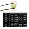 200pcs/pack Soft Rubber Luminous Fishing Beads Round Plastic Rig Glowing Green Beads 3mm Carp Fishing Gear Accessory view 2