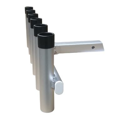 Brocraft Hitch Extender Mount 6 Pole Rod Holder/Hitch Fishing Rod Holder/Truck Rod Rack