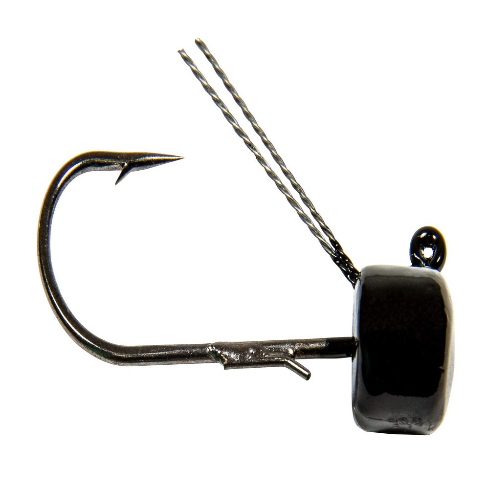 Z-Man FPHW13-02PK4 Pro Shroomz Weedless 1/3oz 4Pk - Black, Multi, One Size