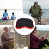 Keenso Thicken Soft Kayak Canoe Fishing Boat Sit Seat, Boating Seat Cushions Pad Accessory (Black) view 3