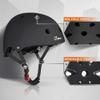 JBM Adult & Kid Skating Protective Gear Set Sktaeboard Helmet Knee and Elbow Pads with Wrist Guards for Inline Roller Skating, Scooter, Skateboarding view 3