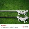 Signature Junior Boy's Lacrosse Stick - 28" - Pro Strung Pocket, Lightweight, Play Ready Aluminum Lacrosse Stick | 28" | Black view 4