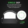 Swampfox Kingslayer RMR Footprint 1x22 Pistol Dot Sight, Green Circle Dot view 4
