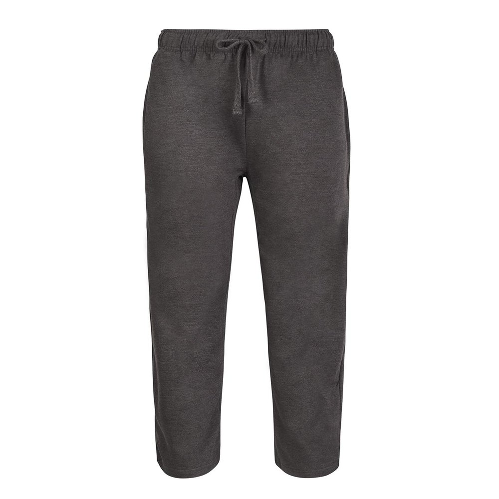 ET TU Men's Lightweight Fleece Sweatpants (XL, Charcoal Grey)