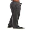 ET TU Men's Lightweight Fleece Sweatpants (XL, Charcoal Grey) view 2