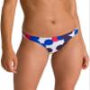 ARENA Women's Print Sport Bikini Tie Back MaxLife Swimsuit Bathing Suit Top and Bottom for Swimming, USA Dots - Bottom, 24 view 1