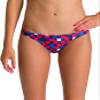 ARENA Women's Print Sport Bikini Tie Back MaxLife Swimsuit Bathing Suit Top and Bottom for Swimming, Red USA - Bottom, 26 view 1