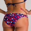 ARENA Women's Print Sport Bikini Tie Back MaxLife Swimsuit Bathing Suit Top and Bottom for Swimming, Red USA - Bottom, 26 view 3