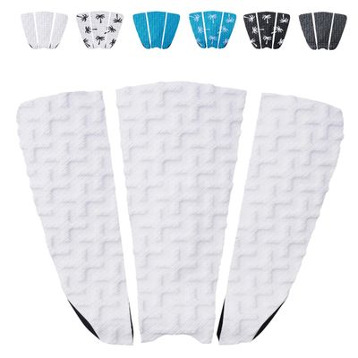 Ho Stevie! Premium Surfboard Traction Pad - Foot Won't Slip - 3 Piece, Full Size, Maximum Grip, Strongest 3M Adhesive